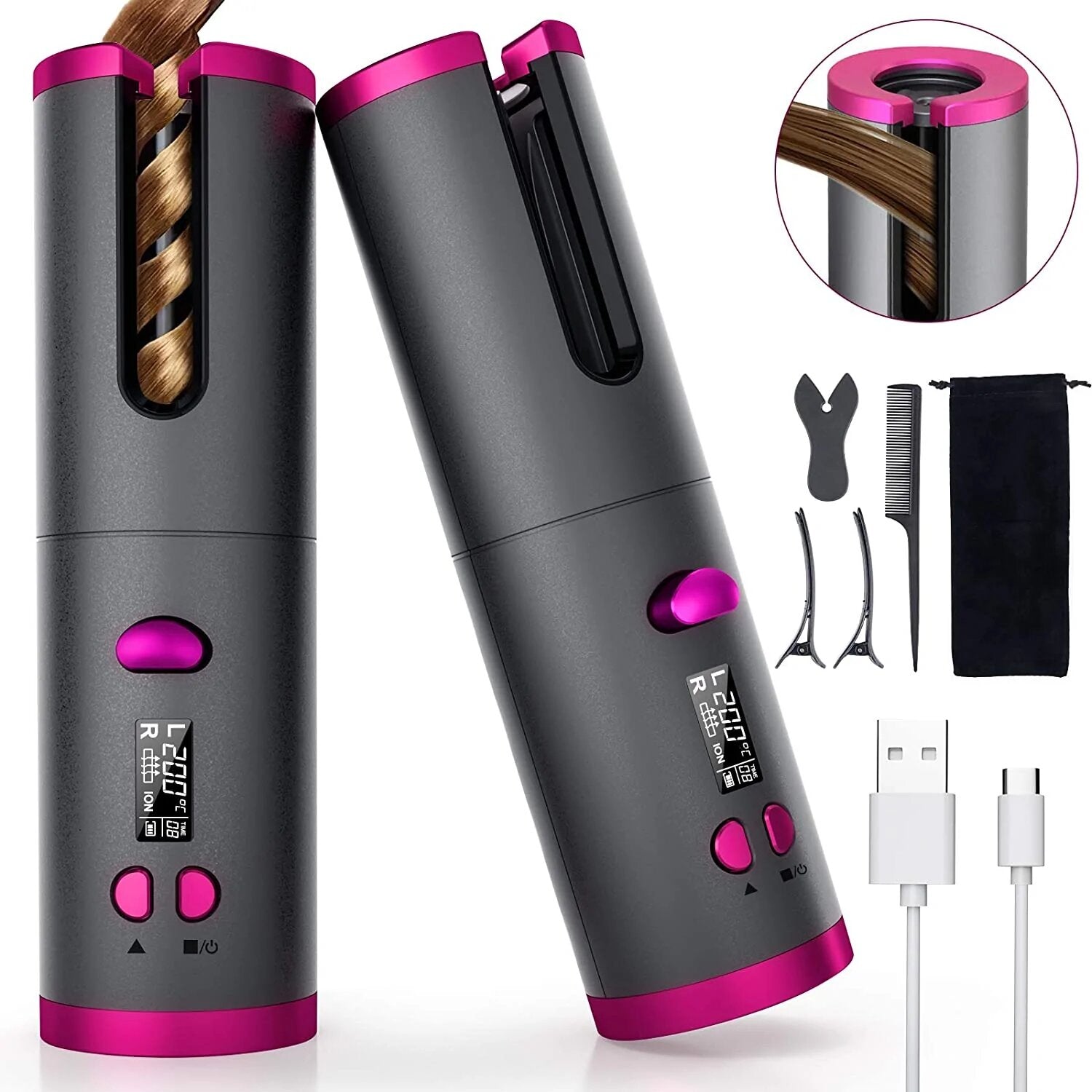 Rizador de pelo automático | GlowUp PRO™