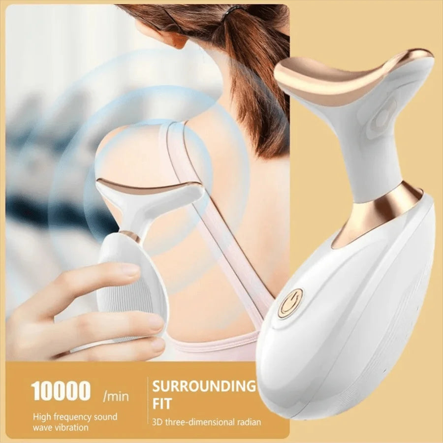 Masajador cuello y papada con vibración |  GlowUp PRO™