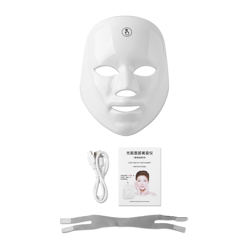 Máscara Facial LED Rejuvenecedora | GlowUp PRO™